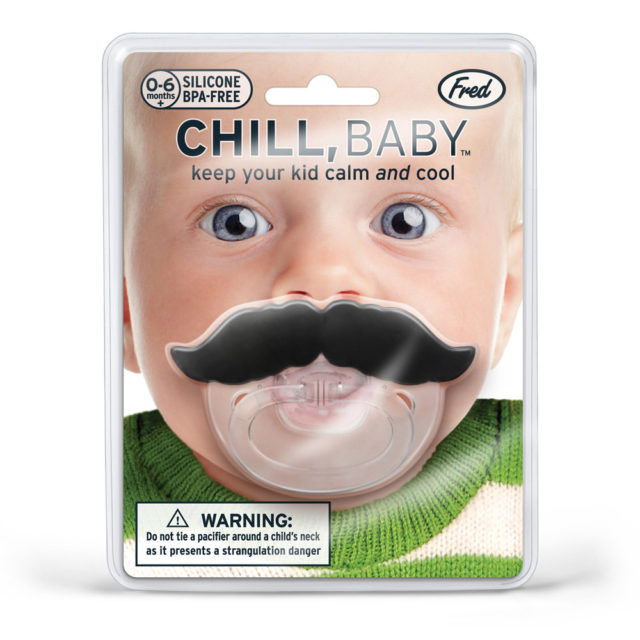 Baby Mustach Pacifier1