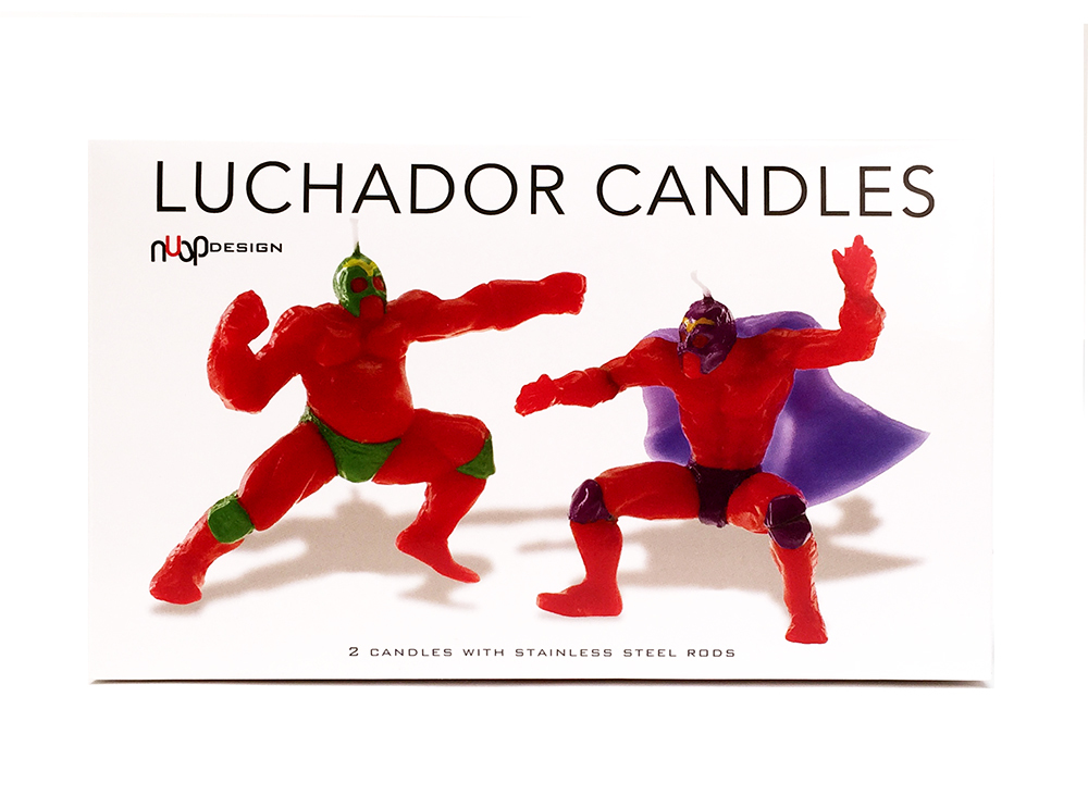 Luchador_Candles
